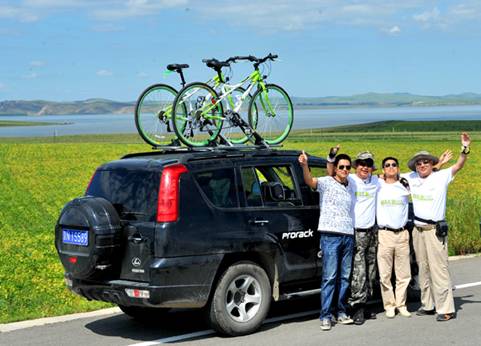 2011 <wbr>北京鈥敽袈妆炊 <wbr>4+2草原之旅骑行活动 <wbr>之 <wbr>乌兰浩特至扎兰屯柴河镇路段