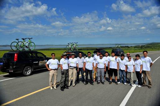 2011 <wbr>北京鈥敽袈妆炊 <wbr>4+2草原之旅骑行活动 <wbr>之 <wbr>乌兰浩特至扎兰屯柴河镇路段